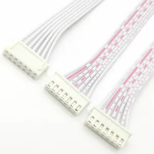 7pin PH XH2.54 to 7pin XH 26awg 2498 flat ribbon cable