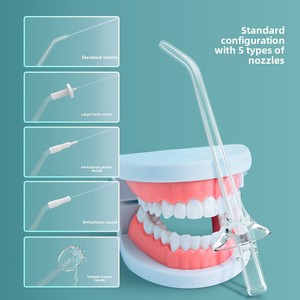 Dispositivo <span class=keywords><strong>de</strong></span> Limpieza Dental Eléctrico Portátil Recargable, Económico, Resistente al Agua IPX6, Boquilla 360, Carga USB-C, Tanque Desmontable <span class=keywords><strong>de</strong></span> 300 ml - Product Image 2