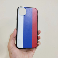 Étui de téléphone antichoc en TPU souple pour iPhone 14 15 16 Pro Max, design de drapeau de pays du monde populaire créatif