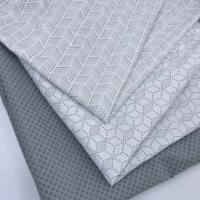Tissu en polyester tissé de poids moyen, doux et durable, pour ameublement, respirant, en rouleau, à motif imprimé, tricoté chaîne