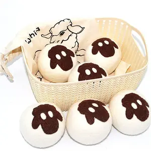 High Quality Wool Dryer Balls Washing Machine Ball Hair Removal Laundry Ball Wash Laundry Products