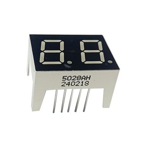 Tube numérique LED 0,52 pouce, 2 chiffres, haute luminosité, cathode commune, lumière rouge/blanche, affichage de l'horloge, montage sur trou, marque Ruixinda - Product Image 4