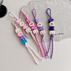 <b>Personalized</b> Custom Letter <b>Keychain</b> Hand Woven Rope Pendant Customized Name Bag Hanging Ornament for Gifts - Product Image 4