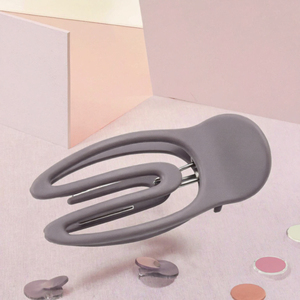Pinza de Pelo Geométrica Mate Tipo Pico de Pato de Plástico para Mujer, Uso Diario en la Oficina - Product Image 3