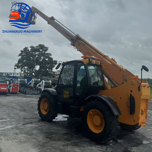 Montacargas Original en Buenas Condiciones, de Segunda Mano, con Tracción en las Ruedas, Montacargas Telescópico JCB Usado, Montacargas Telescópico JCB con Pluma Telescópica en Venta - Product Image 4