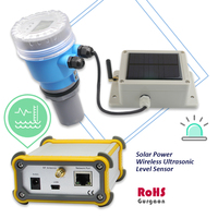 Contrôleur de niveau d'eau sans fil EASEMIND à ultrasons, alimenté par énergie solaire, avec capteur de température, signal Modbus, en plastique, certifié CE/FCC/RoHS