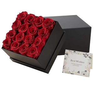 <span class=keywords><strong>Rose</strong></span> Stabilizzate di Grado A all'Ingrosso, Scatola Gigante da <span class=keywords><strong>200</strong></span> <span class=keywords><strong>Rose</strong></span>, Fiori Eterni a Lunga Durata in Scatola Rotonda per San Valentino - Product Image 6
