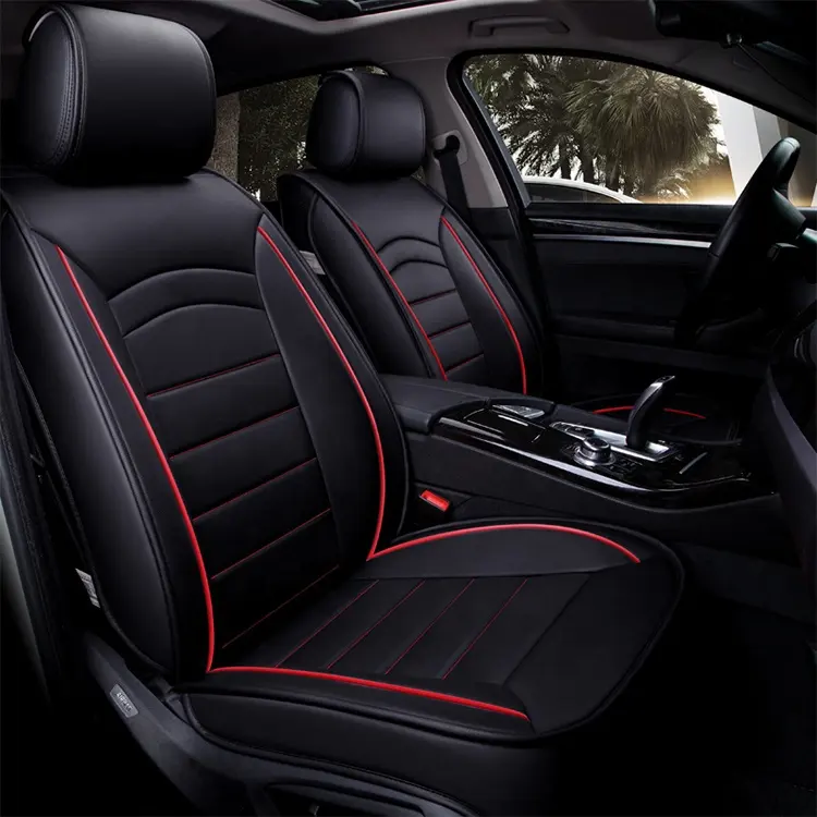 पु चमड़े कार सीटें टोयोटा होंडा के लिए कार सीट कवर को शामिल किया गया यूनिवर्सल सीट कार ऑटोमोबाइल सीट कवर के लिए शामिल किया गया