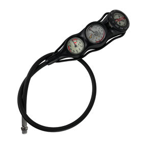 Consola DE BUCEO sumergible Brújula Medidor de presión de triplete de profundidad para equipos submarinos - Product Image 2