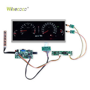 Monitor LCD TFT con Barra Stretch da 12.3 Pollici <span class=keywords><strong>LVDS</strong></span> 40 Pin, Alta Luminosità per Componenti Automobilistici, Schermo IPS LCD 1920*720 Wisecoco - Product Image 1