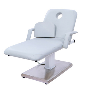 <b>Electric</b> Beauty Bed HZKF600 Pink Massage <b>Table</b> With 3 Motor Height Adjustable Reclining Salon Spa Chair - Product Image 2