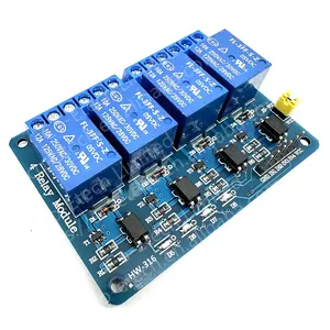 4 Channel DC 5V 12V 24V Relay Module With Optocoupler Low Level Expansion Board