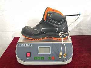 Testador de Resistência Elétrica para Calçados Isolados Equipamento de Teste Antiestático para Sapatos/Botas de Segurança ESD - Product Image 5