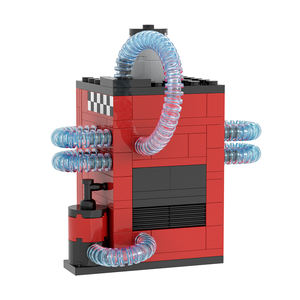 <span class=keywords><strong>FNAF</strong></span> Five Nights at Freddy's, Estación de Carga con Vulnerabilidades de Seguridad, PhatStacks, Juego de Construcción de Bloques - Product Image 4