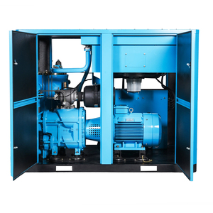 Compresor de <span class=keywords><strong>Aire</strong></span> Industrial de Tornillo Rotatorio Estacionario de 50HP 37kW, Lubricado, Refrigerado por <span class=keywords><strong>Aire</strong></span>, Alimentado por CA, 8 Bar, 6.3m/min, 380V, de Uso Pesado - Product Image 3