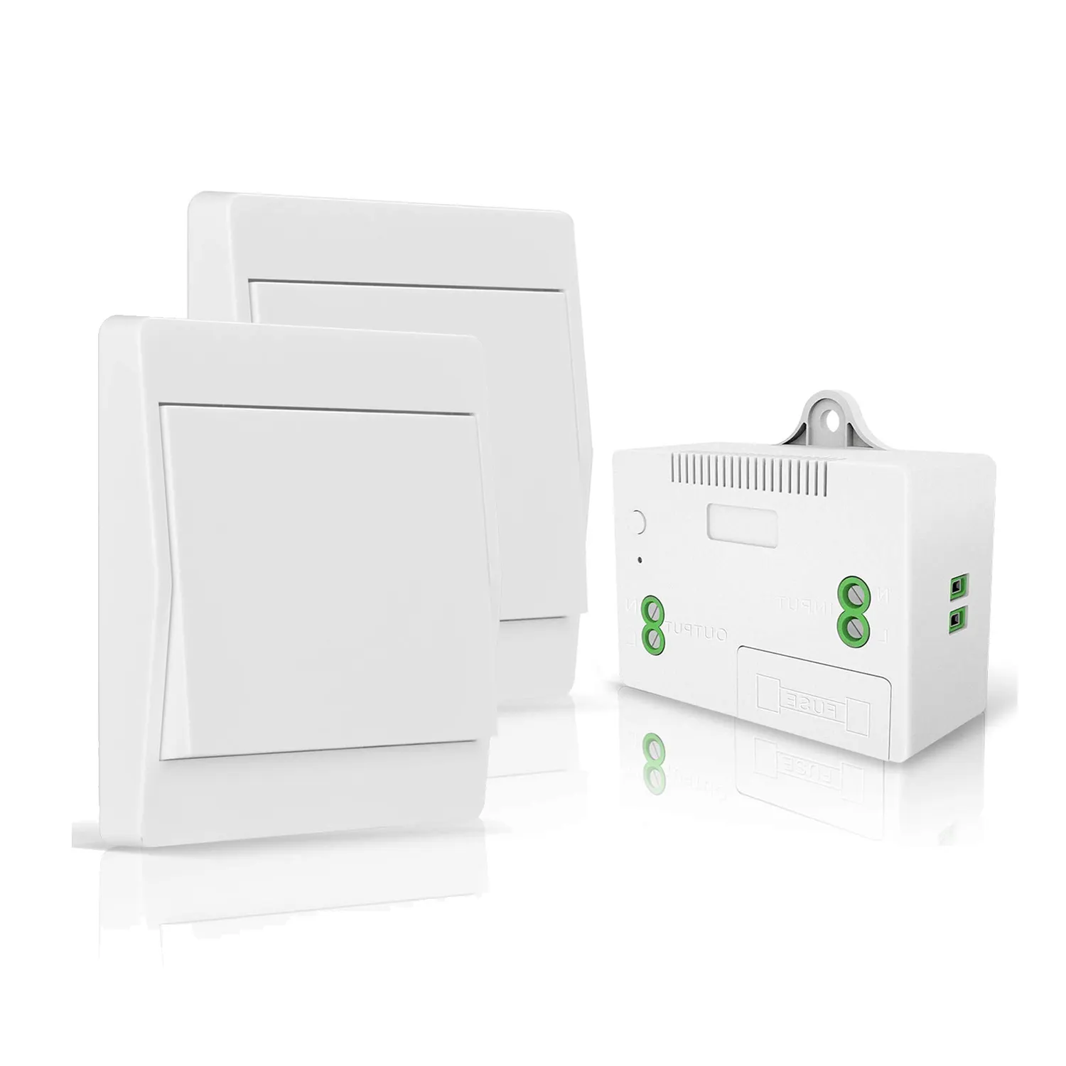 1 2 3 Gang Wireless Wall Switch RF 433Mhz Interruptor Light Switch Remote Control 86 10A 110V 220V Receiver for Lamp LED Fan