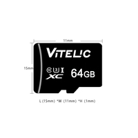 Mini carte SD 64GB TF carte pleine capacité réelle carte mémoire pour téléphone tablette pc GPS voiture enregistreur caméra console de jeu