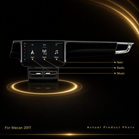 Système de navigation GPS pour voiture de 12,3 pouces |   Stéréo CarPlay sans fil pour Porsche Macan 2014-2017 |   Autoradio Plug and Play