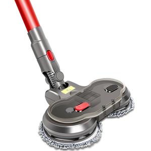 Ajuste para Dysons V7 <span class=keywords><strong>V8</strong></span> V10 V11 V15, <span class=keywords><strong>cepillo</strong></span> de cabeza de mopa, paño de repuesto, <span class=keywords><strong>cepillo</strong></span> de vacío eléctrico para fregar - Product Image 1