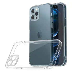 Ốp Điện Thoại Di Động, Phụ Kiện Trong Suốt, Chống Sốc, Chất Liệu TPU Acrylic, Dành Cho Apple iPhone 12 Pro 11 Max XS XR X 8 Plus Mini SE