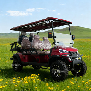 Voiturette de golf multi-places avec une grande hauteur au sol pour les excursions en extérieur et en station balnéaire - Product Image 6