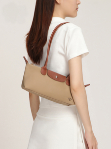 Nouvel Arrivage 2026 Sac à Bandoulière Classique en Nylon pour Femme, Fermeture Éclair, Poignée Supérieure, Sac Fourre-Tout Type Dumpling, Tendance Été Hiver, Imperméable - Product Image 1