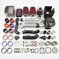 Kit d'admission d'air froid pour voiture OEM ODM personnalisé, fabrication en usine, kit de tuyau d'induction en aluminium et fibre de carbone à haut débit
