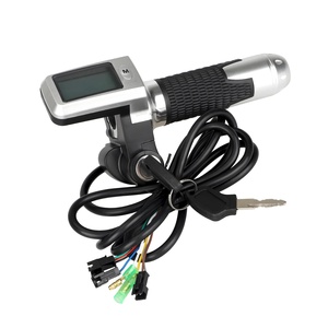 Acelerador de giro de 36V 48V 60V para bicicleta eléctrica y patinete con interruptor de pantalla, empuñadura de acelerador de 36V 48V 60V - Product Image 5