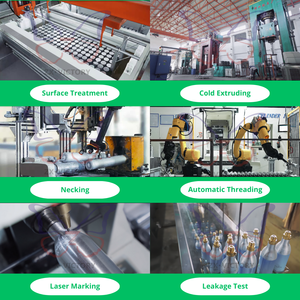 <span class=keywords><strong>Bouteille</strong></span> d'oxygène médicale en aluminium ZX DOT-3AL E SIZE D de 2,9 L pour appareil respiratoire RPE - Product Image 4