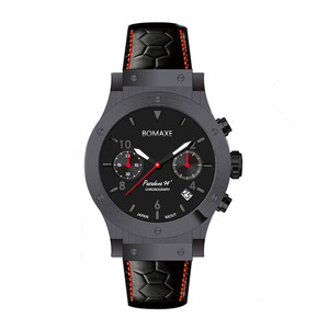 Đồng hồ nam BOMAXE SA6059 cao cấp, dây da đen, mặt số <span class=keywords><strong>analog</strong></span>, chống nước 3ATM, máy <span class=keywords><strong>quartz</strong></span>. - Product Image 5