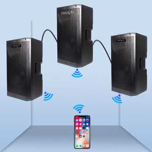Caixas de Som Bluetooth Portáteis de 15 Polegadas para Conferências, Amplificador DSP Profissional, Caixa de Som Bluetooth Ativa Sem Fio - Product Image 6