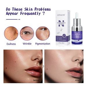 Private Label <span class=keywords><strong>Vitamin</strong></span> <span class=keywords><strong>B3</strong></span> Haut aufhellen des Anti-Akne White ning Aufhellen des Niacin amid-Gesichts serum - Product Image 3