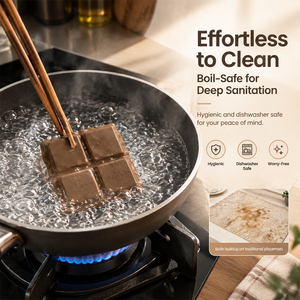 Juego de Posavasos de Silicona de Grado Alimenticio, Diseño de Galleta y Chocolate, Ecológicos, Resistentes al Calor, Antideslizantes, Aptos para Lavavajillas - Product Image 5