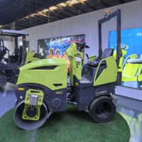 DynoMach LZ3000 Compacteur à double rouleau vibrant de 3 tonnes avec valves Changchai HYDAC et pompe hydraulique Huade, haute efficacité pour travaux de terrassement