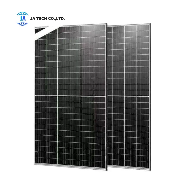 Panel atap pv terlaris LR5-54HPB400 ~ 420Mt panel surya lebih efisien panel setengah sel sistem pv surya rumah