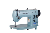 Machine à coudre zigzag haute vitesse JK-20U33, idéale pour les tissus fins, moyens et épais, JUKKY