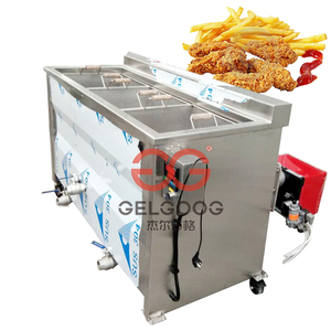 <span class=keywords><strong>Freidora</strong></span> <span class=keywords><strong>Industrial</strong></span> eléctrica de Gas, máquina para freír patatas fritas de fácil operación, 2 tanques, 4 <span class=keywords><strong>cestas</strong></span> - Product Image 2