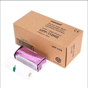 Rollo de Papel Térmico para Impresora de Ultrasonido UPP-110HG, Capa Única, 110 mm x 18 mm - Product Image 2