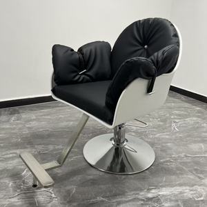 Silla de Barbero de Cuero Moderna de Alta Calidad Zxm con Masaje Multifuncional, Silla de Peluquería de Acero de Venta Caliente, Belleza para el Hogar - Product Image 2