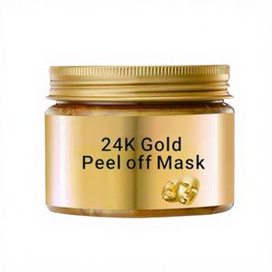 Mascarilla Facial <span class=keywords><strong>de</strong></span> Oro 24K OEM, Antienvejecimiento, Blanqueadora, Hidratante, Reduce las Líneas Finas y Arrugas, Paquete Familiar, Cuidado <span class=keywords><strong>de</strong></span> la Piel, Belleza - Product Image 3