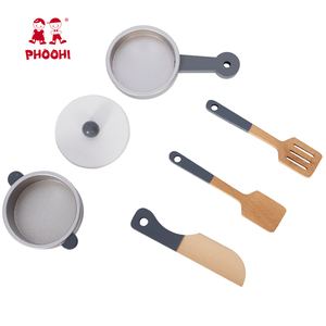 Bambini Educational Pretend Ruolo Bianco Gioco Giochi In <span class=keywords><strong>Legno</strong></span> Per Bambini Set Da <span class=keywords><strong>Cucina</strong></span> Giocattolo Per Le Ragazze - Product Image 6