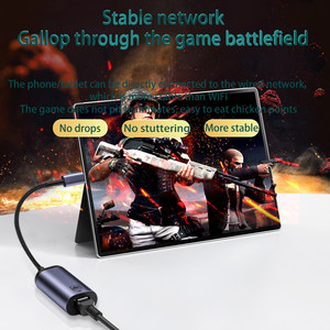 Adaptadores USB <span class=keywords><strong>C</strong></span> a RJ45 de 100 Gigabit, 100 MBps, TIPO-<span class=keywords><strong>C</strong></span> a Puerto de Red, No Requiere Instalación de Controladores, Conexión por Cable de Red - Product Image 3