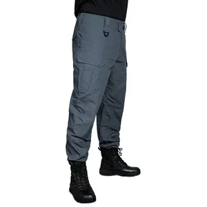 Pantalon Cargo pour Hommes de Haute Qualité Durable Tactique Extérieur Décontracté Long Pantalon Pantalon Coton