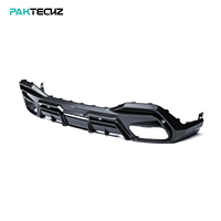 Paktechz Prepreg Dry Carbon Fiber Body Kit Difusor trasero para BMW X6 G06 2019 - 2024