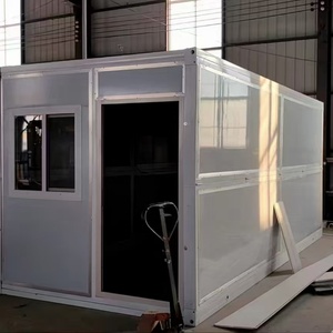 2025 luxe en acier cadre 20 pieds préfabriqué pliant conteneur maison Casas maisons préfabriquées pliable conteneur petite maison à vendre - Product Image 3