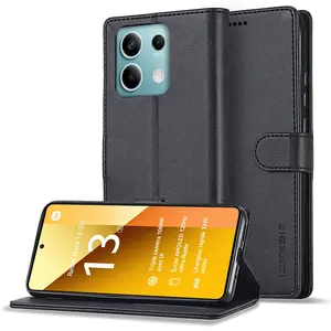 Casing ponsel dompet kulit PU, casing Flip Cover ponsel dompet kulit PU 5G untuk Xiaomi Redmi Note 13 Pro 13 Pro 4G