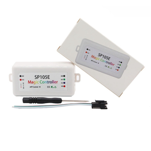 BT SP105E Contrôleur magique DC 5-24V 2048 Pixel IC Lampe à LED couleur SPI Gradateur de signal Smart Blue tooth MagicLED APP Control - Product Image 5