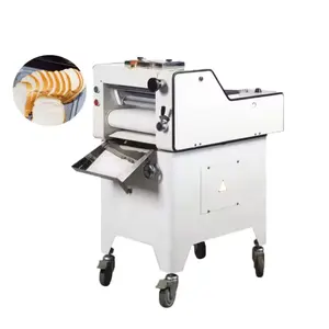 Çin'de ekmek makinesi pizza üretim hattı fırın ekmek makinesi hamur tost ekmeği moulder