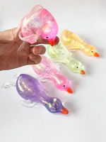 Jouet à presser en forme de canard Aurora coloré en maltose, jouet souple en Taba pour soulager le stress et la décompression, jouet extensible pour adultes et enfants, cadeau