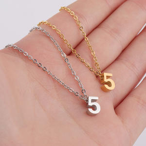 ลดกระหน่ำทันสมัยกระจกชุบทอง1-<span class=keywords><strong>9</strong></span>เสน่ห์สแตนเลสสร้อยคอ<span class=keywords><strong>ตัวเลข</strong></span>อาราบิกแสดงบุคลิกภาพครบรอบ<span class=keywords><strong>ความ</strong></span><span class=keywords><strong>หมาย</strong></span> - Product Image 3